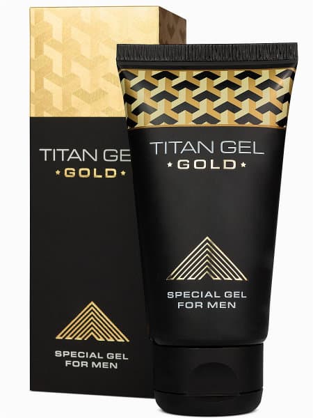Гель для увеличения члена Titan Gel Gold Tantra - 50 мл. - Titan - купить с доставкой в Вологде