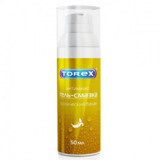 Гель-смазка на водной основе Torex  Тропический банан  - 50 мл. - Torex - купить с доставкой в Вологде