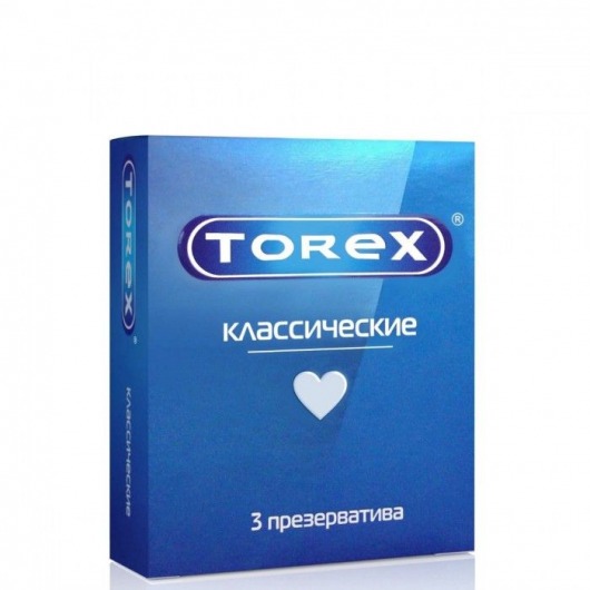 Гладкие презервативы Torex  Классические  - 3 шт. - Torex - купить с доставкой в Вологде