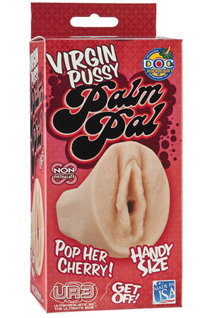 Мастурбатор-вагина Virgin Pussy ULTRASKYN Palm Pal - Doc Johnson - в Вологде купить с доставкой