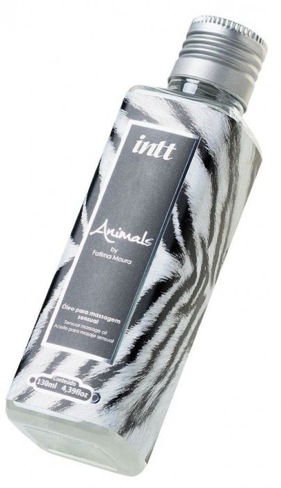 Массажное масло ANIMALS by Fatima Moura с возбуждающим эффектом - 130 мл. - INTT - купить с доставкой в Вологде
