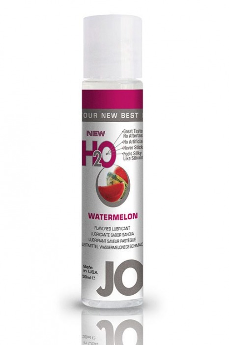 Лубрикант с ароматом арбуза JO Flavored Watermelon - 30 мл. - System JO - купить с доставкой в Вологде