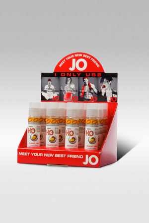 Лубрикант с ароматом персика JO Flavored Peachy Lips - 30 мл. - System JO - купить с доставкой в Вологде