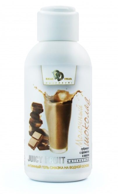 Интимный гель-смазка JUICY FRUIT с ароматом молочного шоколада - 100 мл. - БиоМед - купить с доставкой в Вологде