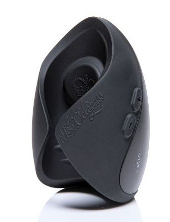 Черный инновационный мужской вибратор PULSE SOLO ESSENTIAL - Hot Octopuss - в Вологде купить с доставкой