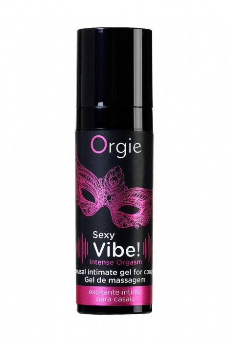 Гель для массажа ORGIE Sexy Vibe Intense Orgasm - 15 мл. - ORGIE - купить с доставкой в Вологде