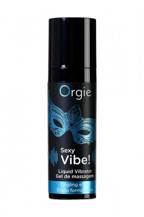 Гель для массажа ORGIE Sexy Vibe Liquid Vibrator с эффектом вибрации - 15 мл. - ORGIE - купить с доставкой в Вологде