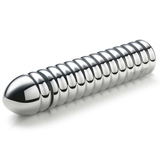 Рельефный фаллос для интенсивного электросекса Groovey George - 20 см. - MyStim - купить с доставкой в Вологде