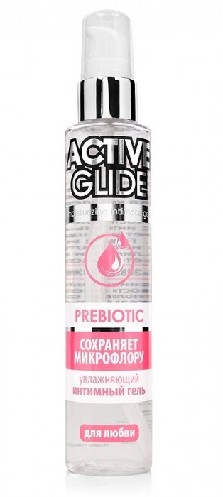 Увлажняющий интимный гель Active Glide Prebiotic - 100 гр. - Биоритм - купить с доставкой в Вологде