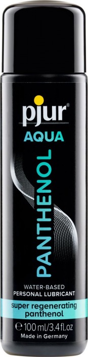 Лубрикант на водной основе с пантенолом pjur AQUA Panthenol - 100 мл. - Pjur - купить с доставкой в Вологде