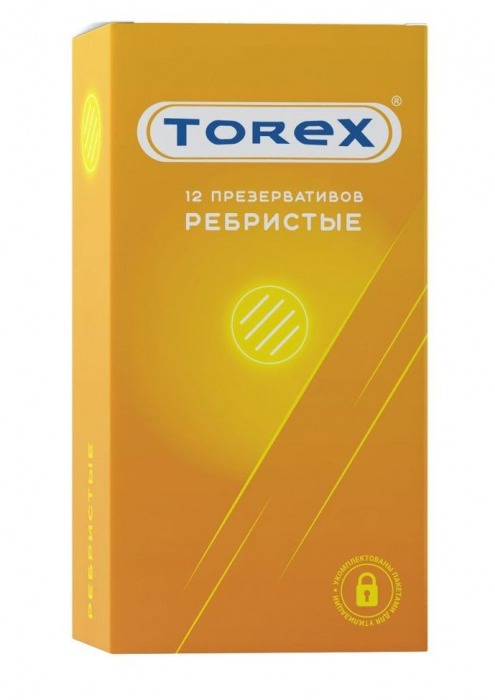 Текстурированные презервативы Torex  Ребристые  - 12 шт. - Torex - купить с доставкой в Вологде