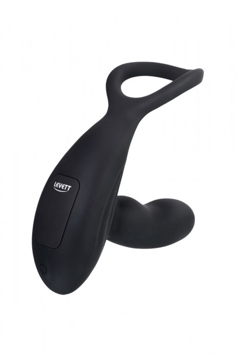 Черный стимулятор простаты Maud с вибрацией - Levett - в Вологде купить с доставкой