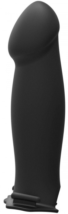 Черный полый страпон с креплением BE Bold - 20,32 см. - Doc Johnson - купить с доставкой в Вологде