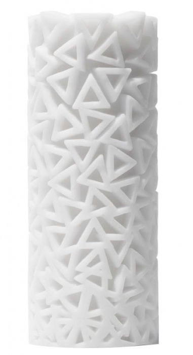 Белый 3D мастурбатор PILE - Tenga - в Вологде купить с доставкой