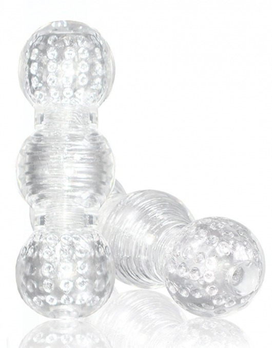 Прозрачный фигурный мастурбатор Master Stroker - Blush Novelties - в Вологде купить с доставкой
