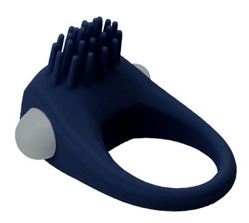 Синее эрекционное виброкольцо STIMU RING - Dream Toys - в Вологде купить с доставкой