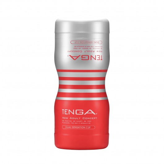 Мастурбатор TENGA Dual Sensation Cup - Tenga - в Вологде купить с доставкой