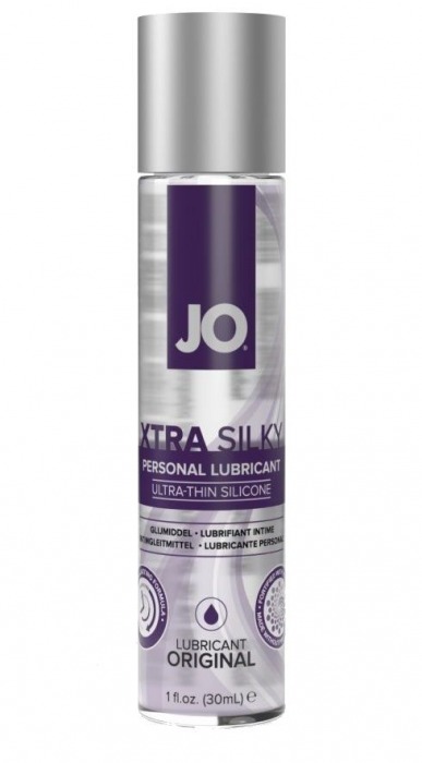 Лубрикант на силиконовой основе JO Xtra Silky - 30 мл. - System JO - купить с доставкой в Вологде