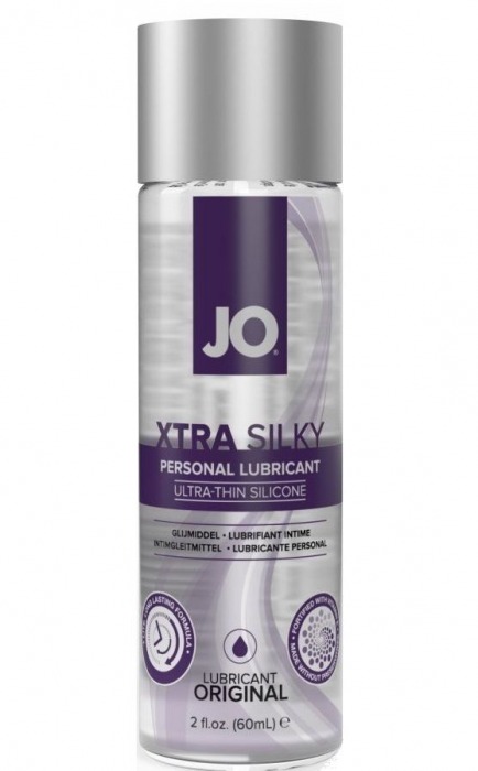 Лубрикант на силиконовой основе JO Xtra Silky - 60 мл. - System JO - купить с доставкой в Вологде