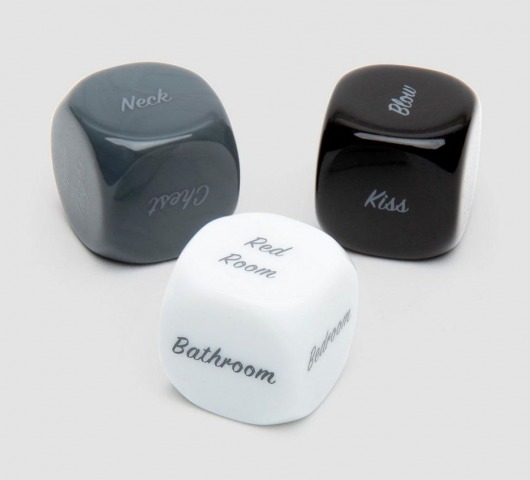 Игральные кубики для пар Play Nice - Fifty Shades of Grey - купить с доставкой в Вологде