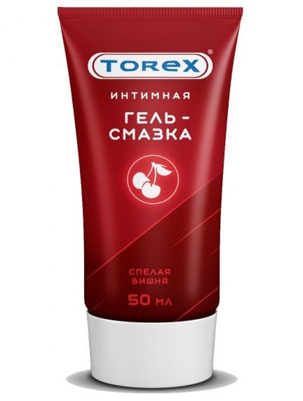 Смазка на водной основе TOREX  Спелая вишня  - 50 мл. - Torex - купить с доставкой в Вологде