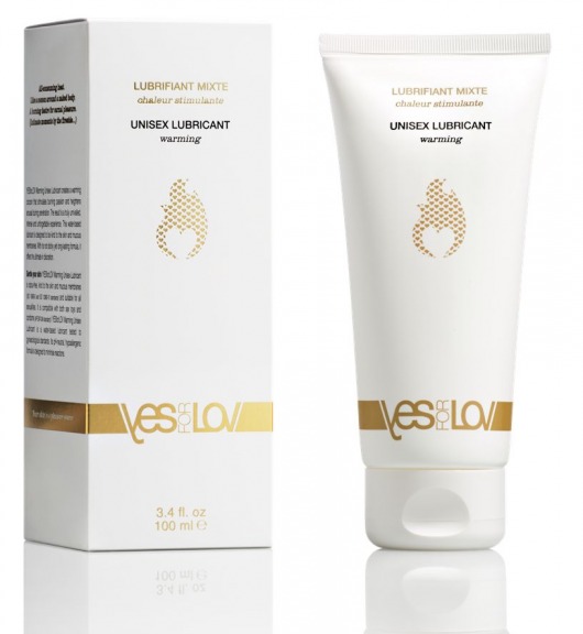 Лубрикант на водной основе с согревающим эффектом Warming Unisex Lubricant - 100 мл. - YESforLOV - купить с доставкой в Вологде