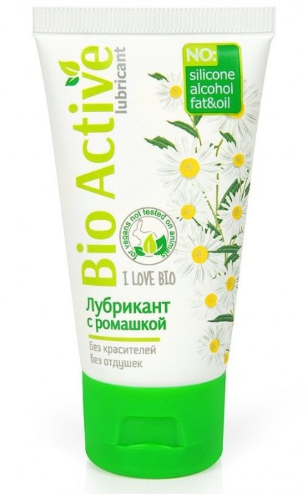 Гель-лубрикант на водной основе Bio Active - 50 гр. - Биоритм - купить с доставкой в Вологде