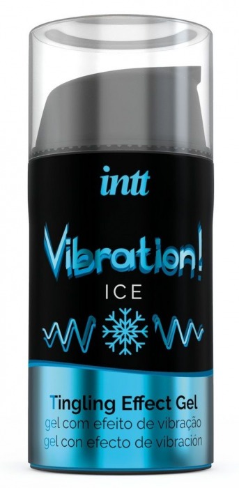 Жидкий интимный гель с эффектом вибрации Vibration! Ice - 15 мл. - INTT - купить с доставкой в Вологде