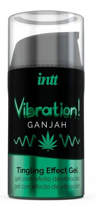 Жидкий интимный гель с эффектом вибрации Vibration! Ganjah - 15 мл. - INTT - купить с доставкой в Вологде