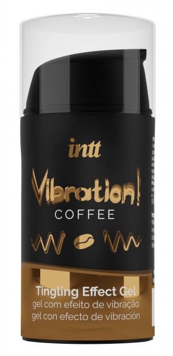 Жидкий интимный гель с эффектом вибрации Vibration! Coffee - 15 мл. - INTT - купить с доставкой в Вологде