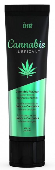 Интимный гель на водной основе Cannabis Lubricant - 100 мл. - INTT - купить с доставкой в Вологде