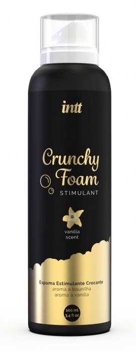 Пенка для массажа Crunchy Foam Stimulant Vanilla - 100 мл. - INTT - купить с доставкой в Вологде