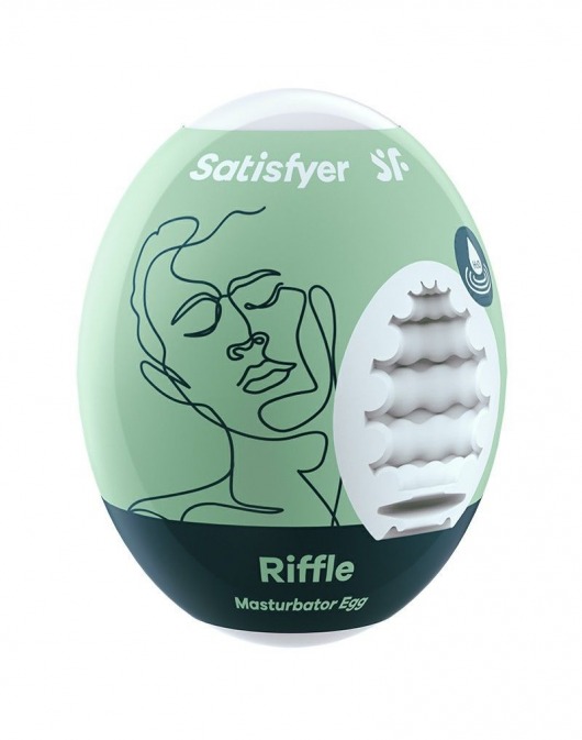 Мастурбатор-яйцо Satisfyer Riffle Mini Masturbator - Satisfyer - в Вологде купить с доставкой