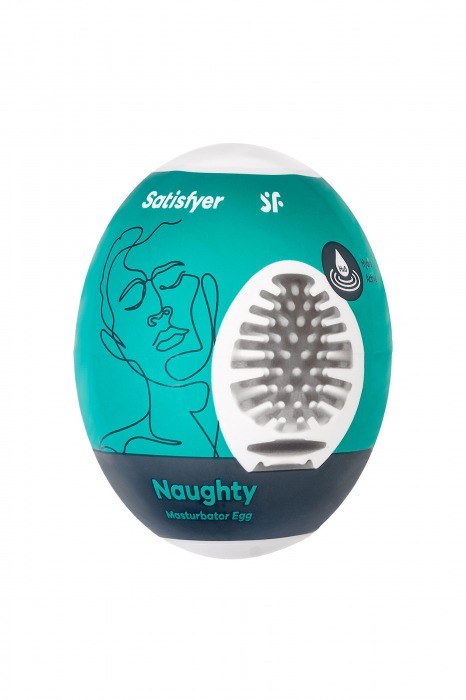 Мастурбатор-яйцо Satisfyer Naughty Mini Masturbator - Satisfyer - в Вологде купить с доставкой
