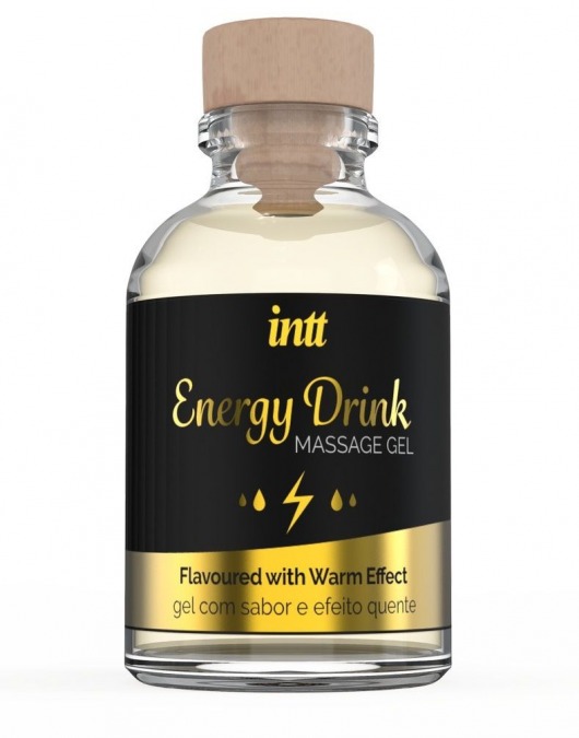 Массажный гель с согревающим эффектом Energy Drink - 30 мл. - INTT - купить с доставкой в Вологде