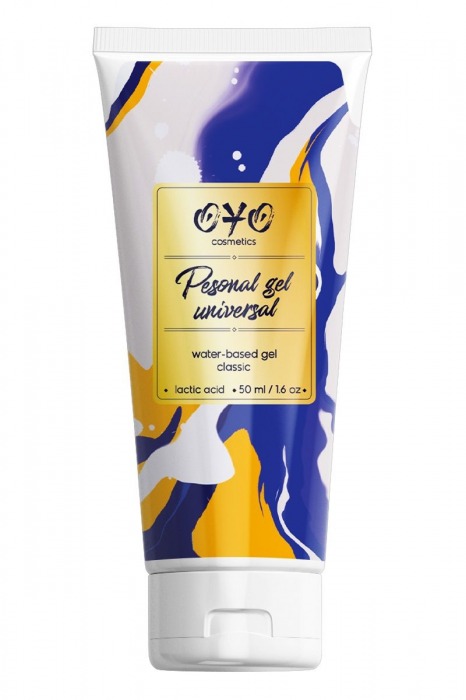 Интимная смазка на водной основе OYO Personal Gel Universal - 50 мл. - OYO - купить с доставкой в Вологде