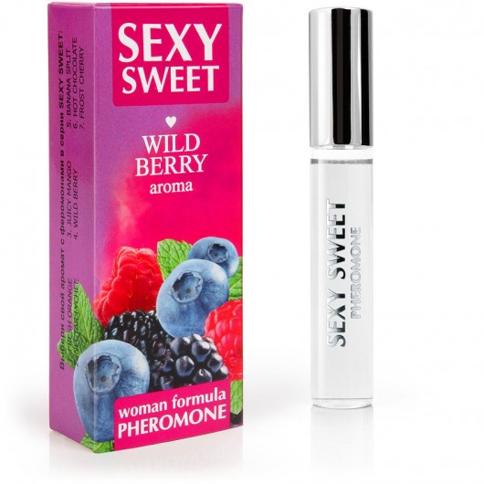Парфюм для тела с феромонами Sexy Sweet с ароматом лесных ягод - 10 мл. -  - Магазин феромонов в Вологде