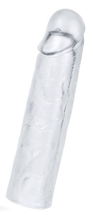 Прозрачная насадка-удлинитель Flawless Clear Penis Sleeve Add 1 - 15,5 см. - Lovetoy - в Вологде купить с доставкой