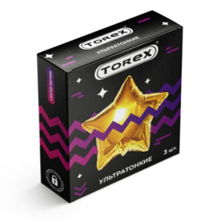 Презервативы Torex Party  Ультратонкие  - 3 шт. - Torex - купить с доставкой в Вологде
