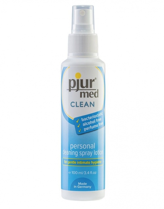 Гигиенический спрей pjur MED Clean Spray - 100 мл. - Pjur - купить с доставкой в Вологде