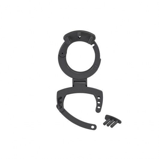 Кольцо с зажимом для мошонки для пояса верности Pubic Enemy - MyStim - купить с доставкой в Вологде