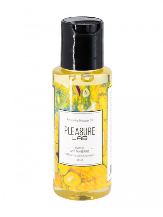 Массажное масло Pleasure Lab Refreshing с ароматом манго и мандарина - 50 мл. - Pleasure Lab - купить с доставкой в Вологде