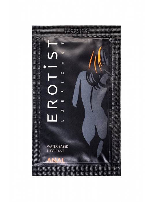 Пробник лубриканта на водной основе Erotist Anal - 4 мл. - Erotist Lubricants - купить с доставкой в Вологде