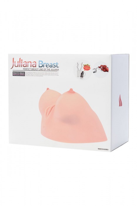 Мастурбатор Juliana Breast с вагиной - KOKOS - в Вологде купить с доставкой