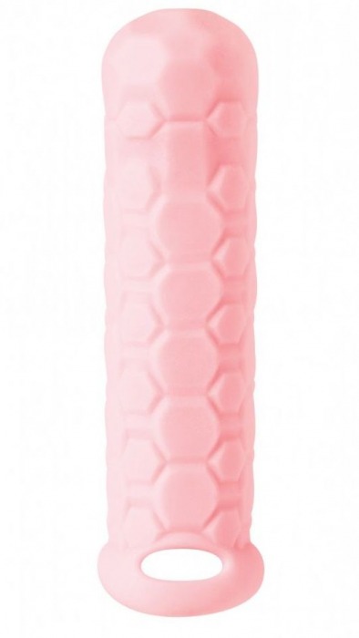 Розовый фаллоудлинитель Homme Long - 15,5 см. - Lola Games - в Вологде купить с доставкой