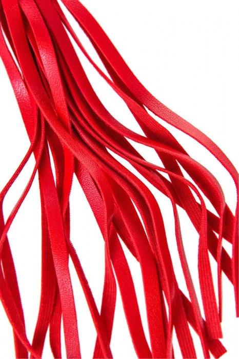 Красно-черный флоггер Anonymo - 28 см. - ToyFa - купить с доставкой в Вологде