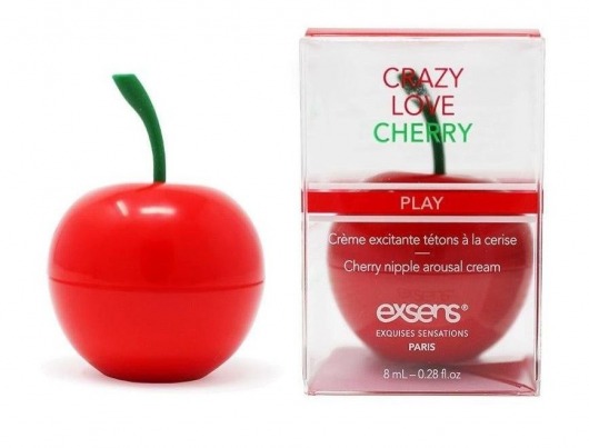 Крем для стимуляции сосков Crazy Love Cherry - 8 мл. - Exsens - купить с доставкой в Вологде