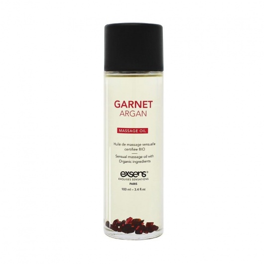 Органическое массажное масло GARNET ARGAN - 100 мл. - Exsens - купить с доставкой в Вологде