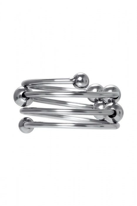 Большое металлическое кольцо под головку пениса - ToyFa - купить с доставкой в Вологде