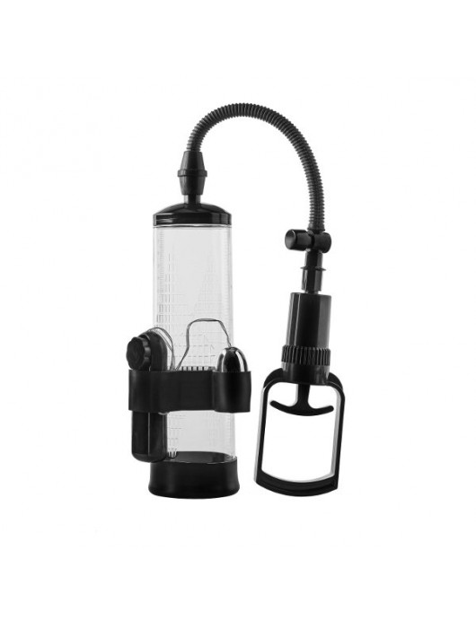 Прозрачная вакуумная помпа с вибрацией Vibrating Penis Pump - Dream Toys - в Вологде купить с доставкой